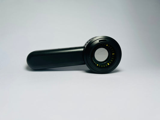 SkinLens dermatoscope — medical-grade optical lens, side profile